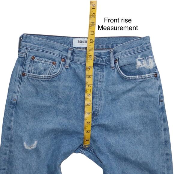 AGOLDE Jamie Jeans Size 27 A045N-778 - Picture 6 of 7